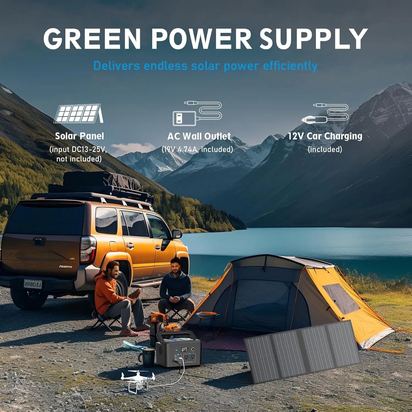 600W Portable Power Station