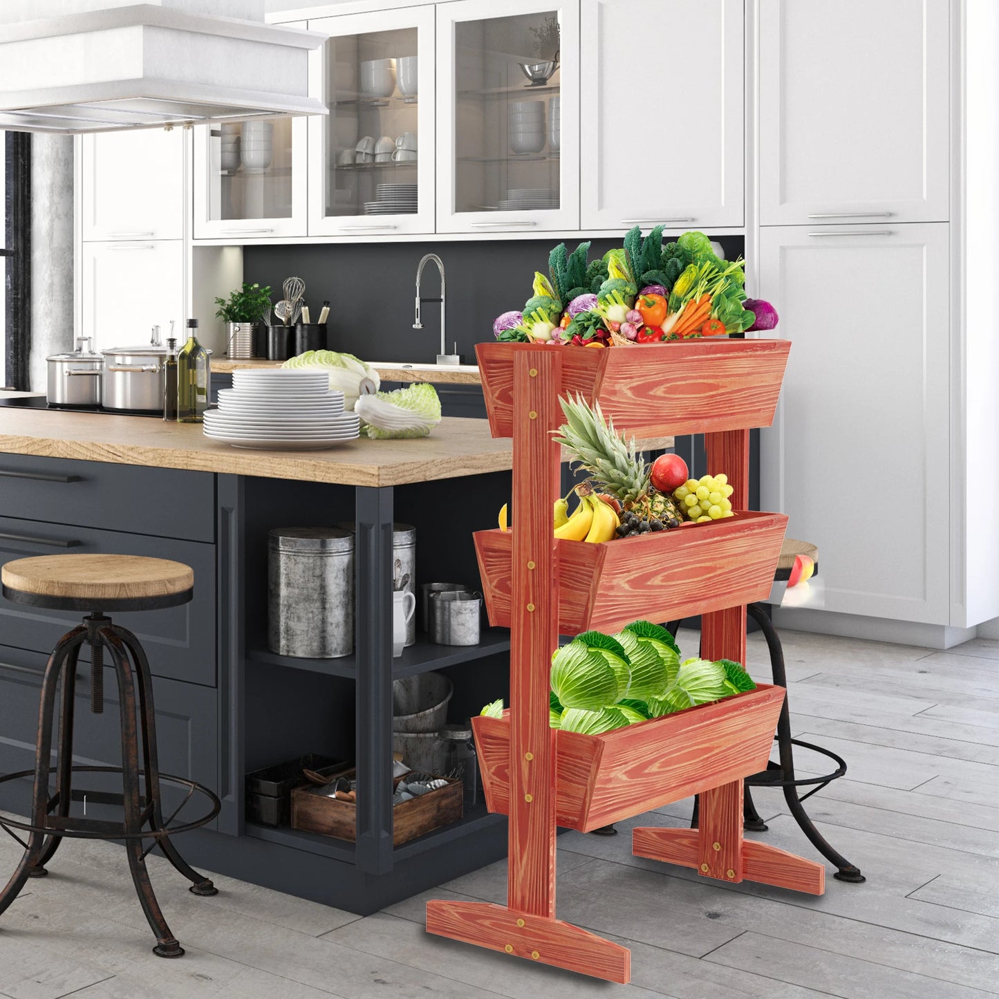 3-Tier Vertical Raised Planter Box