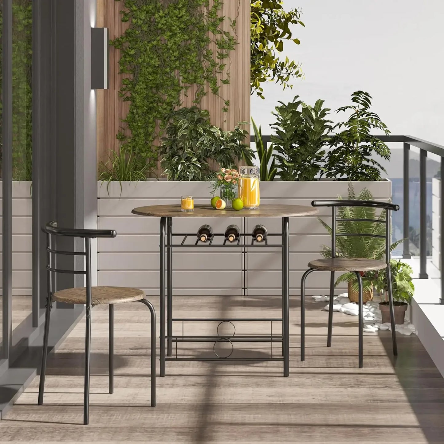 3 Piece Dining Table Set