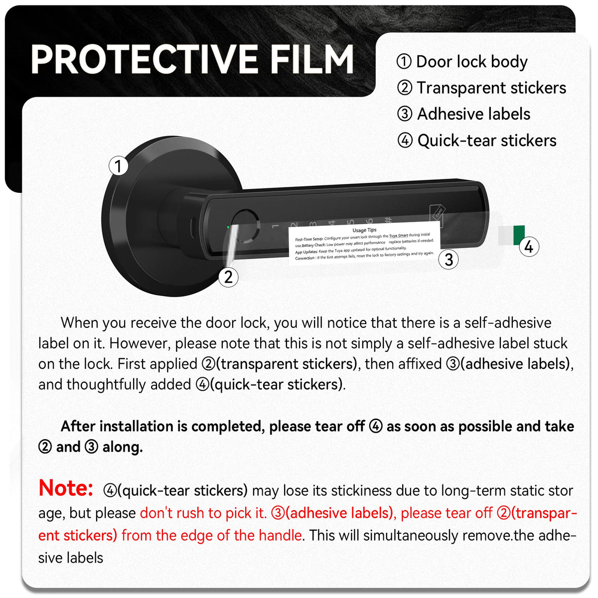 Smart Lock Fingerprint Door Lock