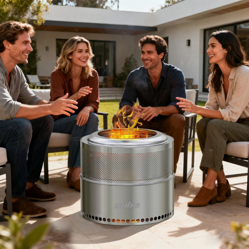 19 Inch Smokeless Fire Pit