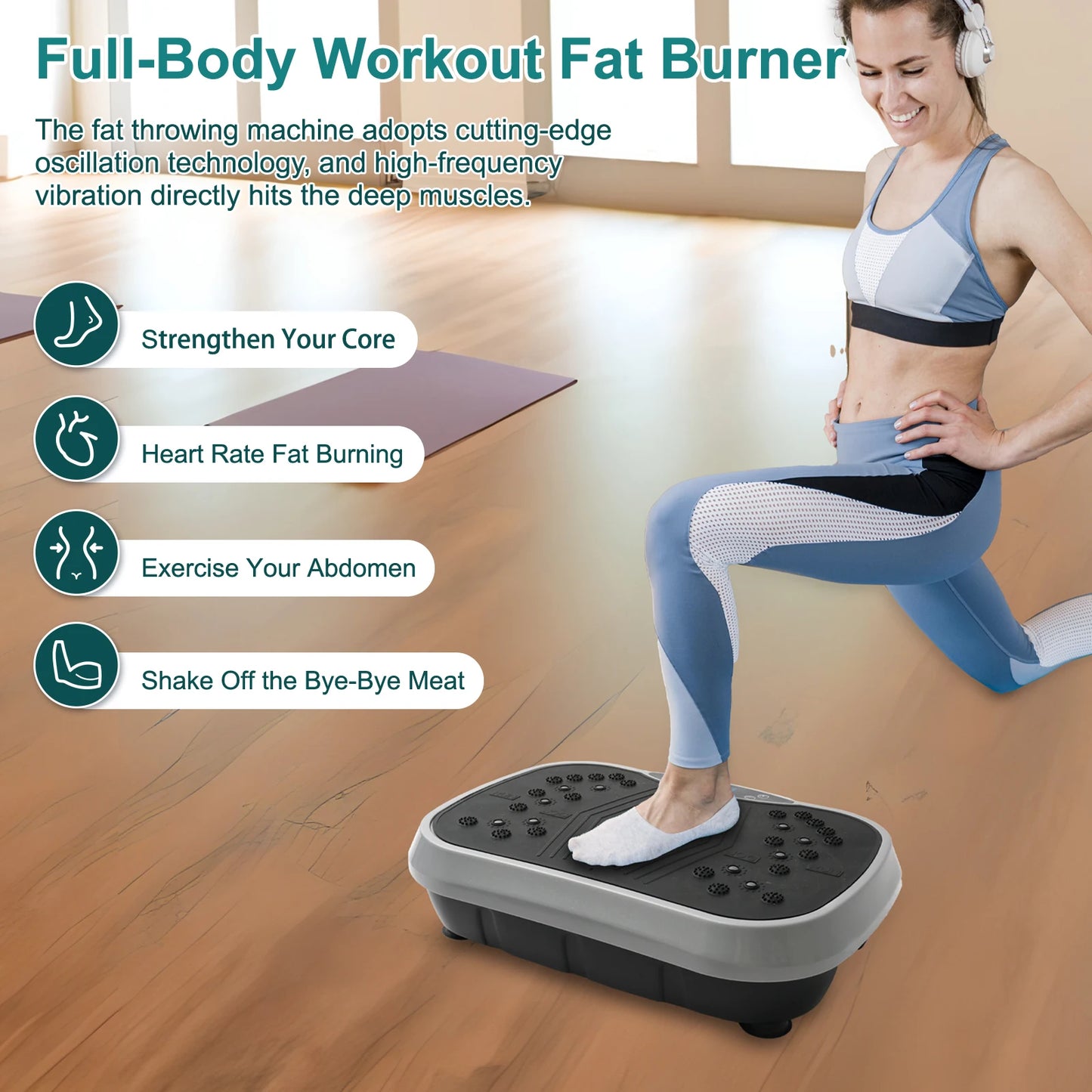 Vibration Plate Exercise / Lymph Circulation Machine