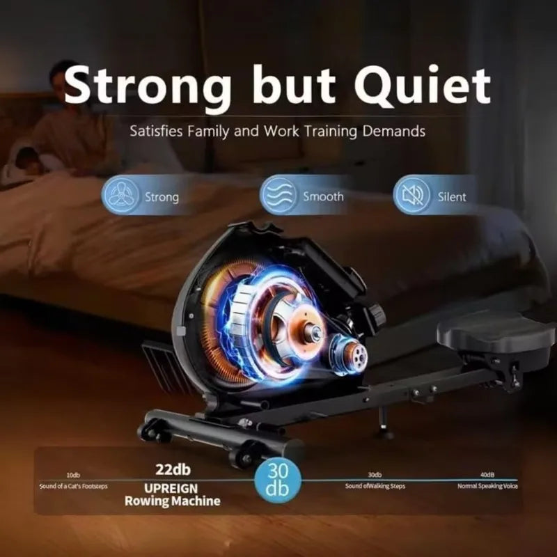 Magnetic Rower Machine