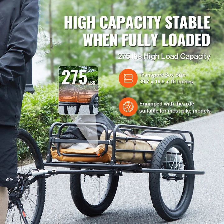 275 lbs Bike Cargo Trailer