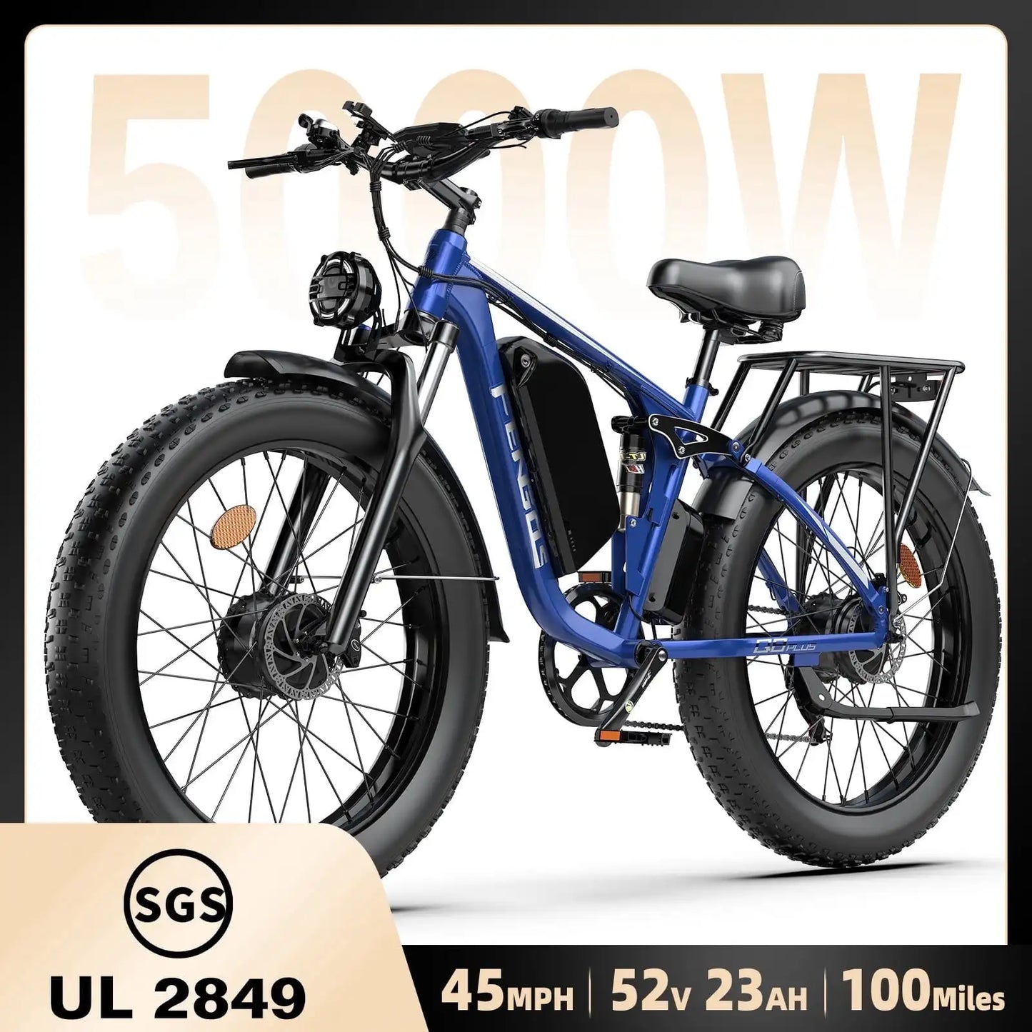dual motor mountain electric vehicle