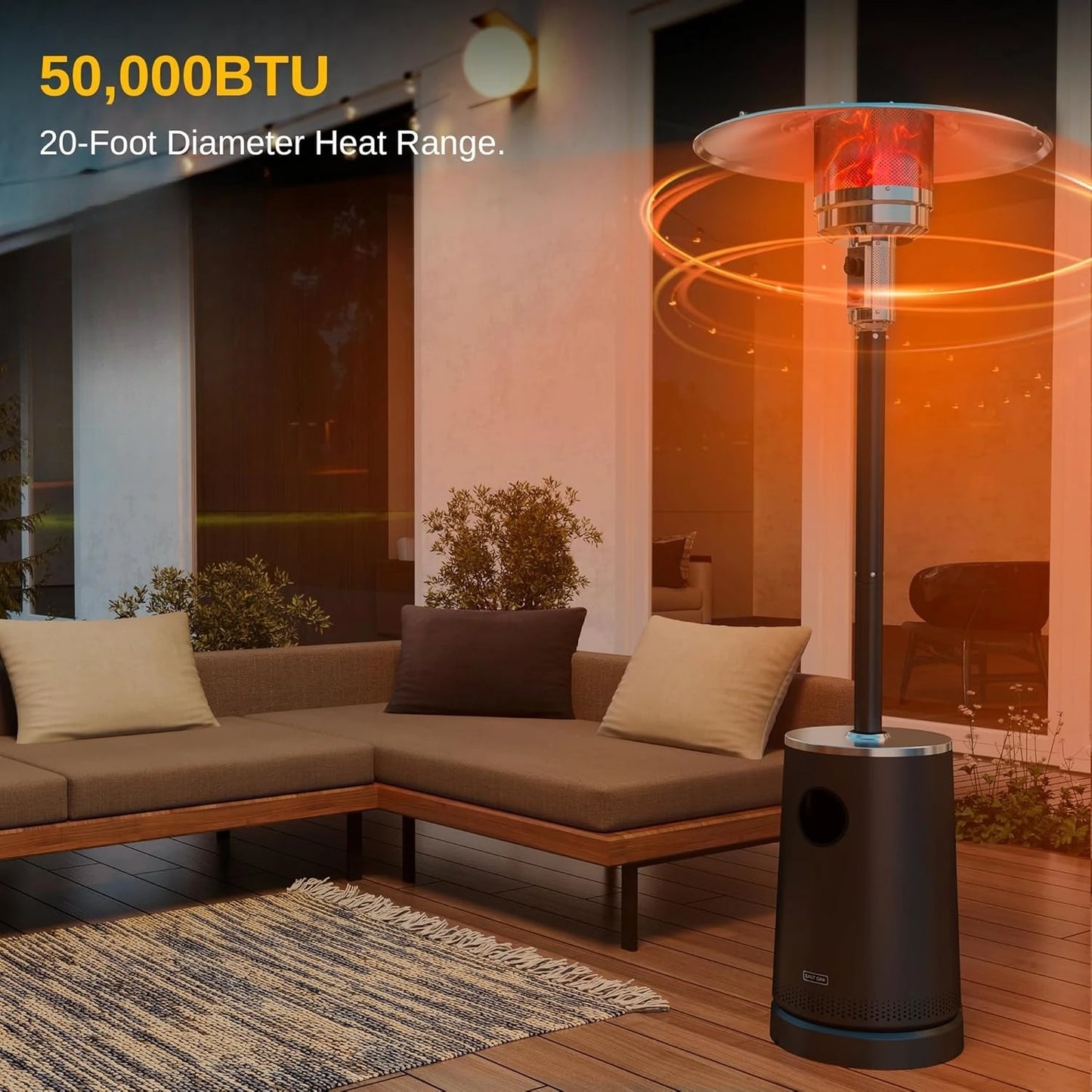 50,000 BTU Patio Heater
