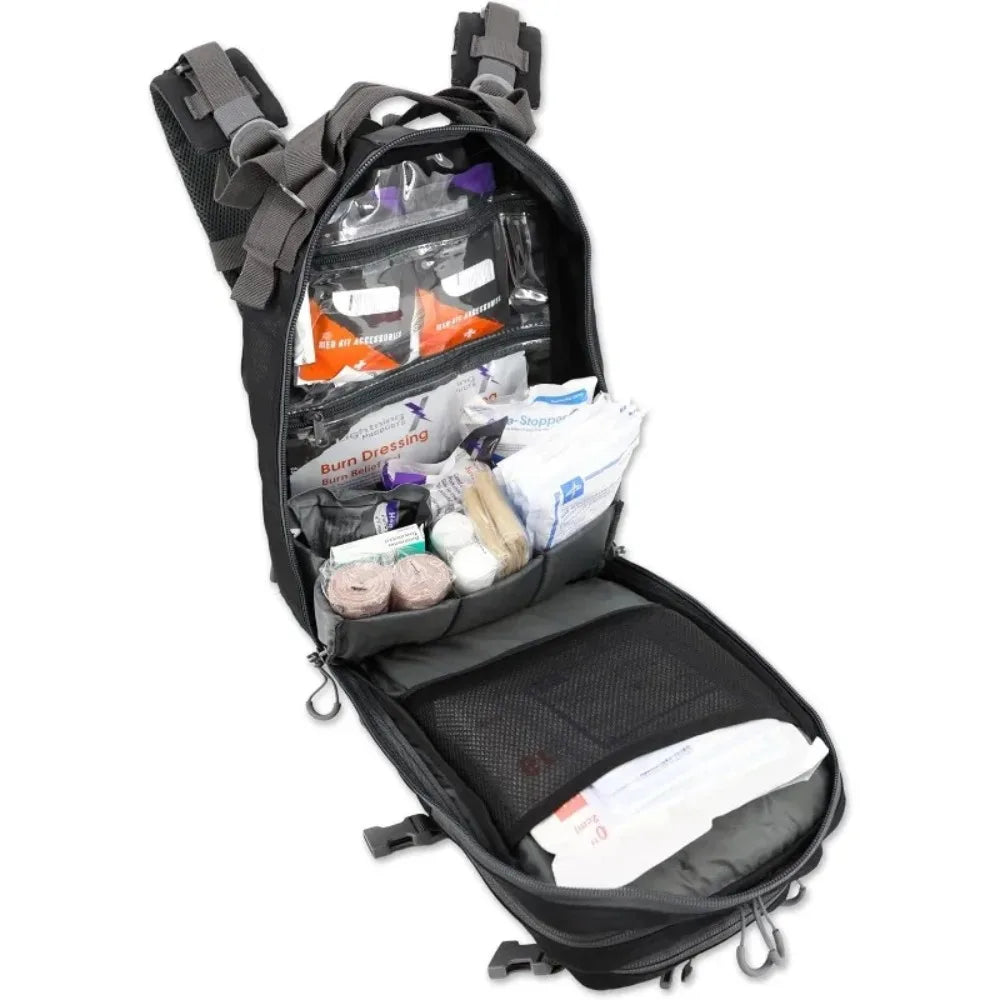 Stocked EMS/EMT Trauma & Bleeding First Aid Responder Medical Backpack