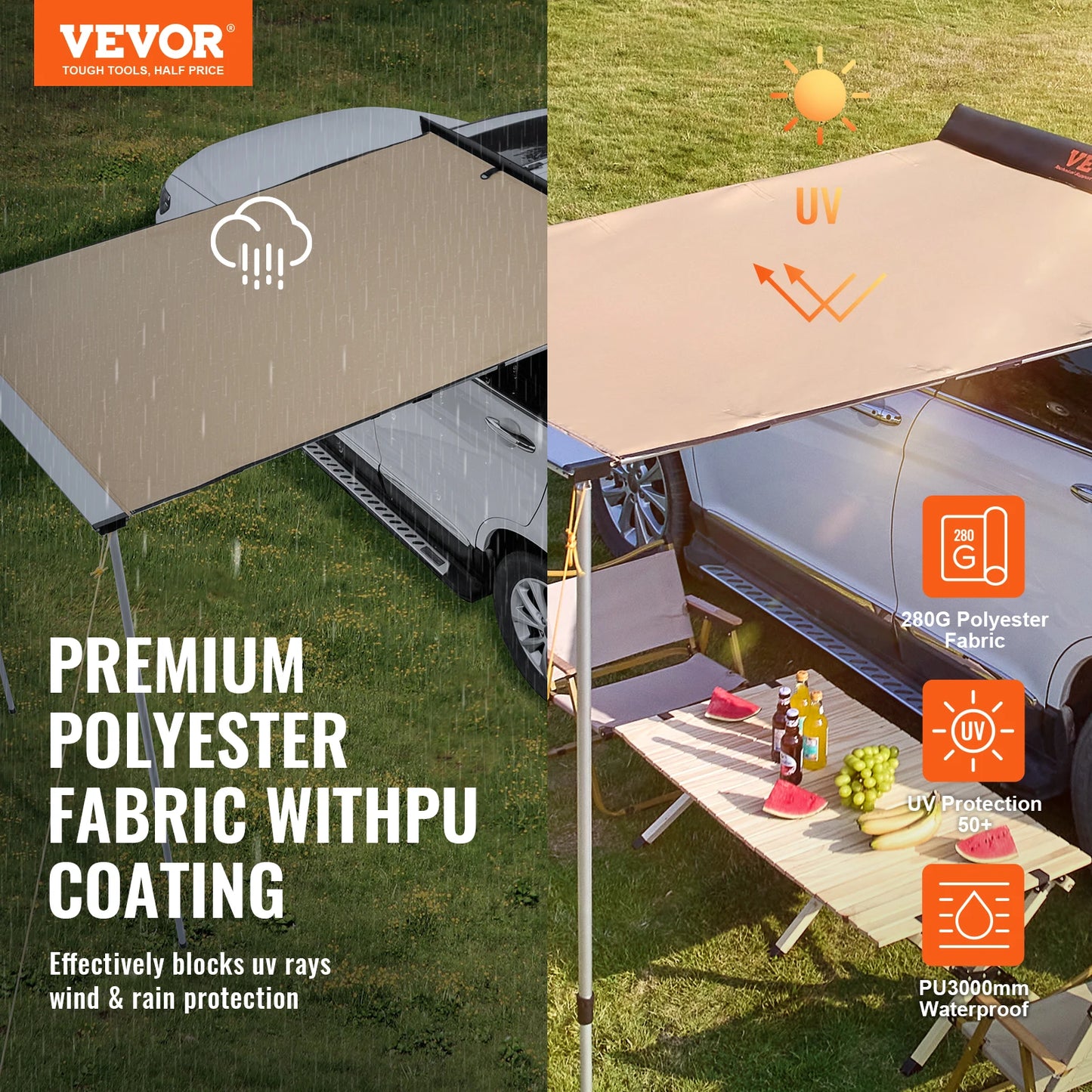Retractable Car Side Awning