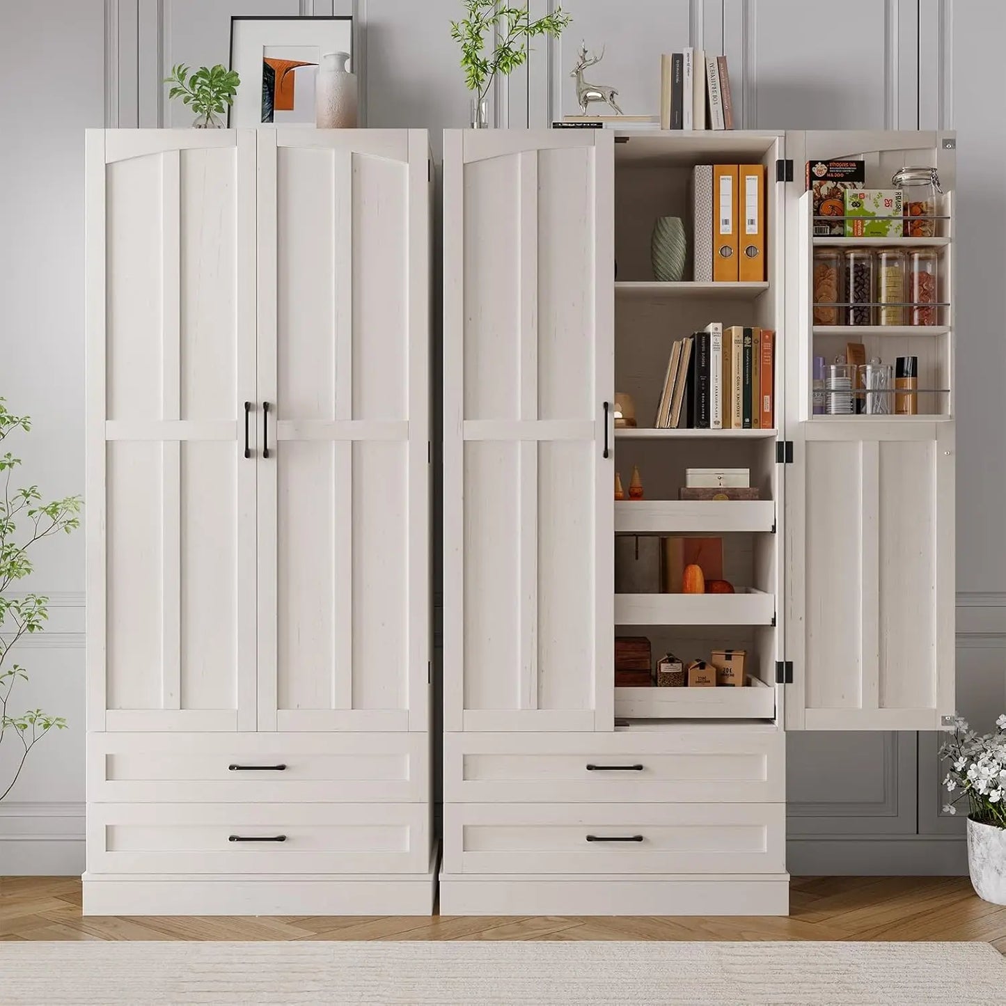 71" Tall Kitchen Pantry