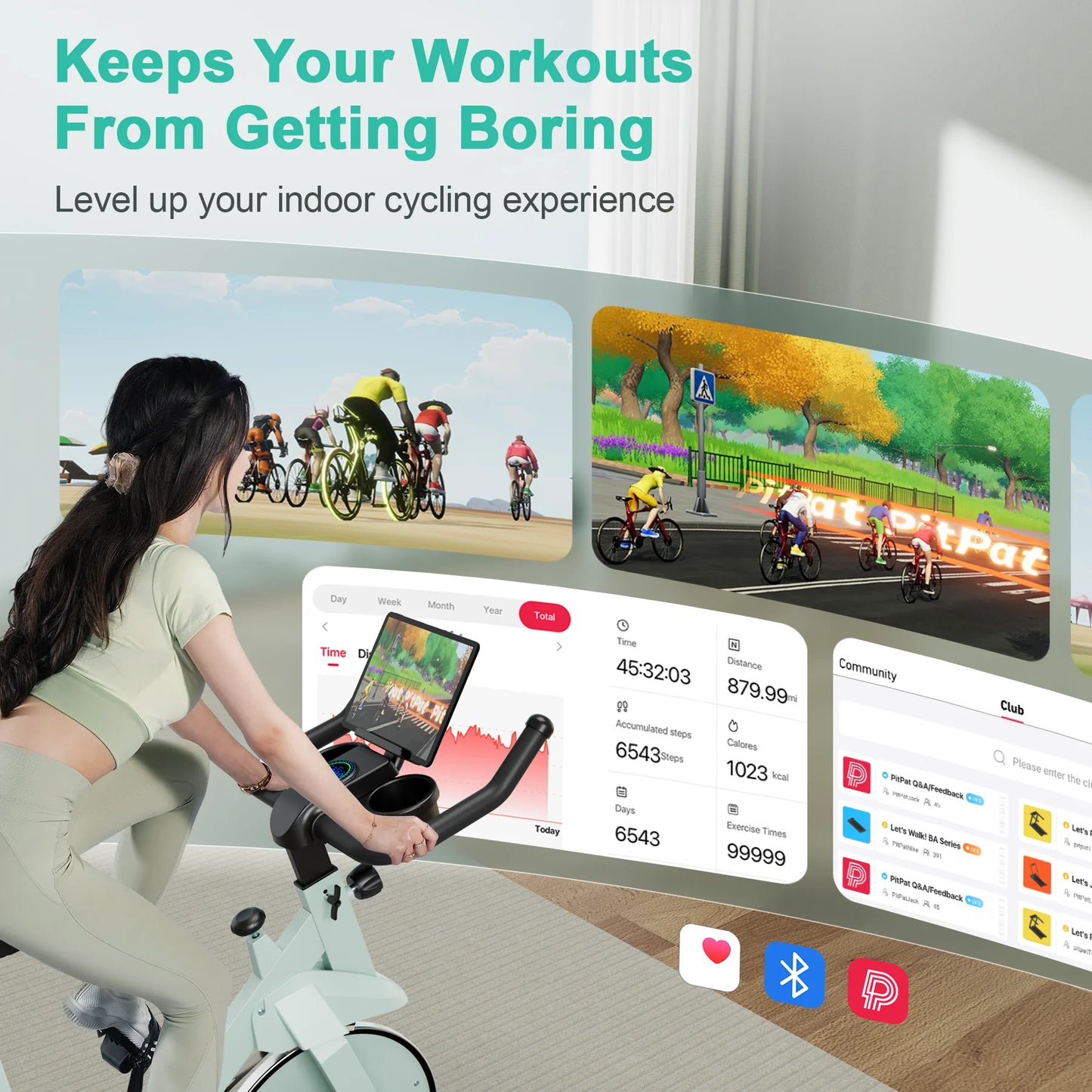 Exercise Bike, 32-Level