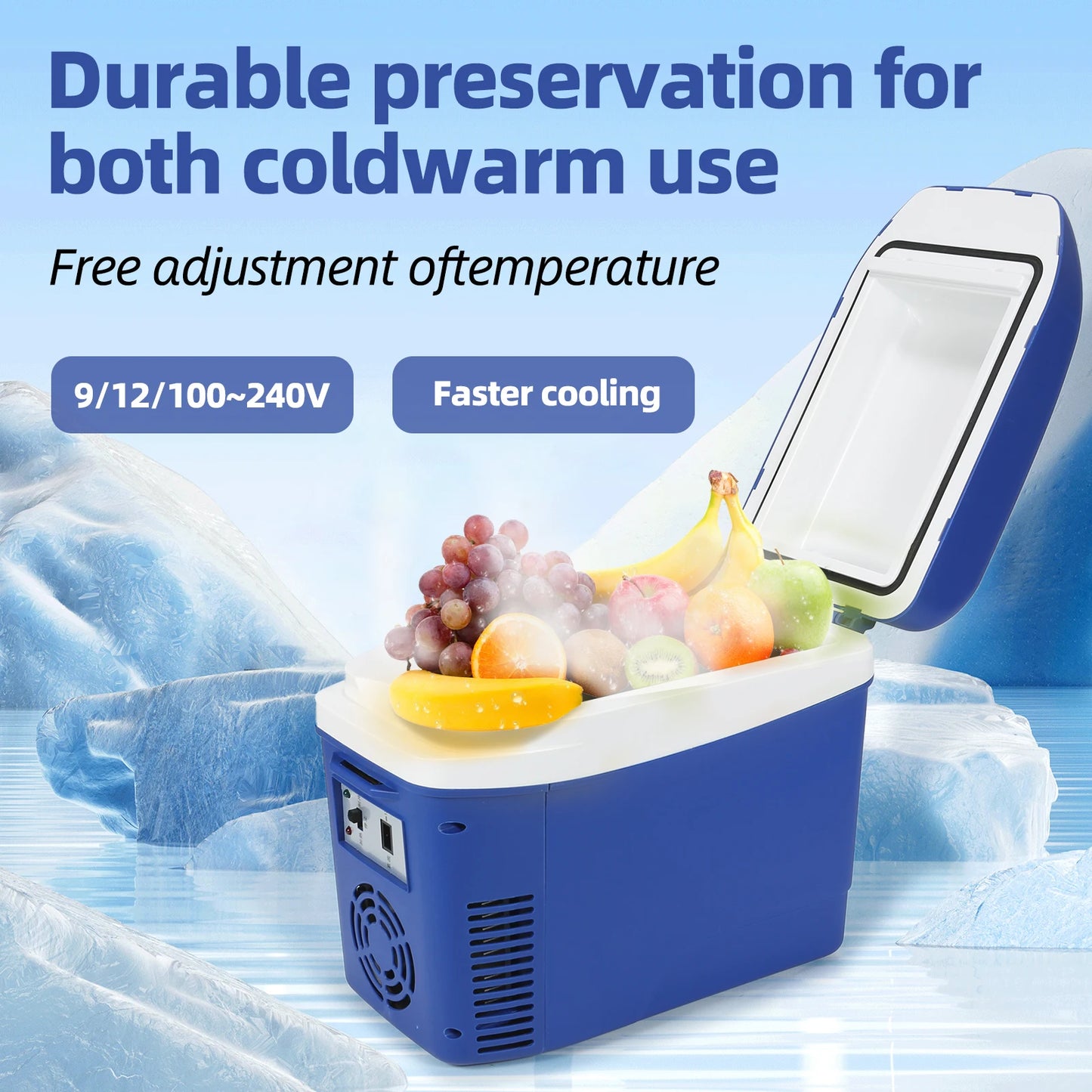 Camping Mini Fridge, DC 12V