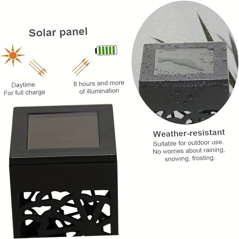 Solar Powered LED Garden Stake Lights