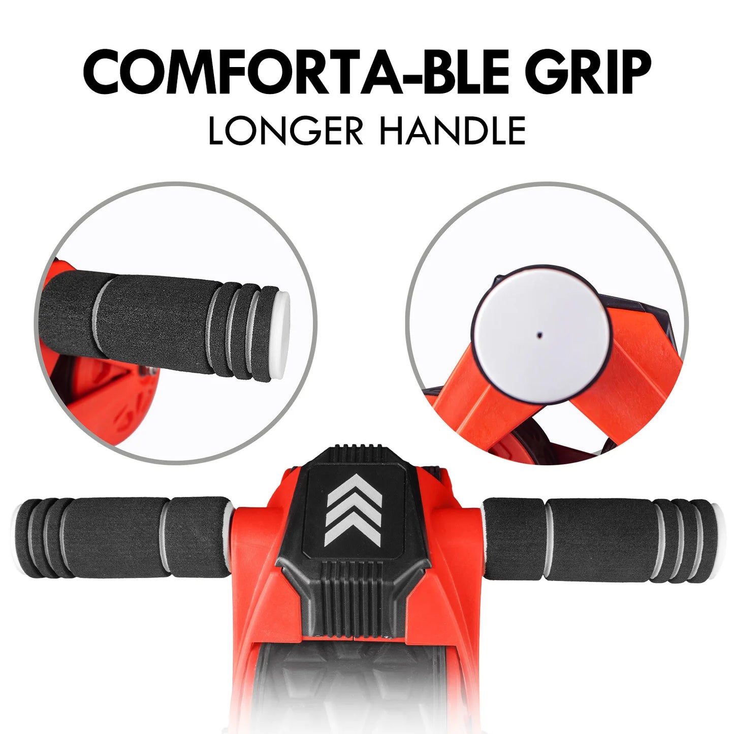 Ab Wheel Roller w/ Automatic Rebound