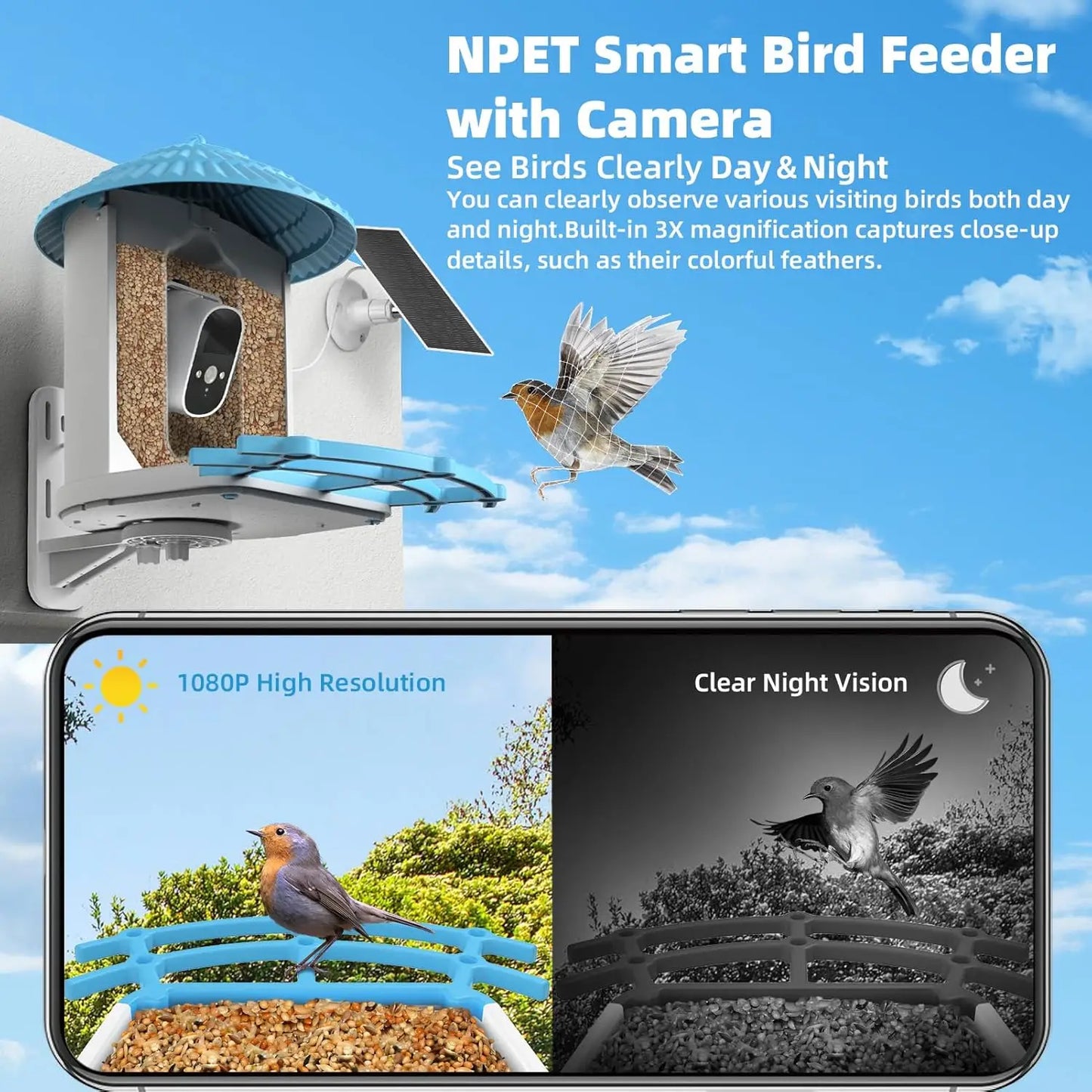 Smart Bird Feeder with Camera