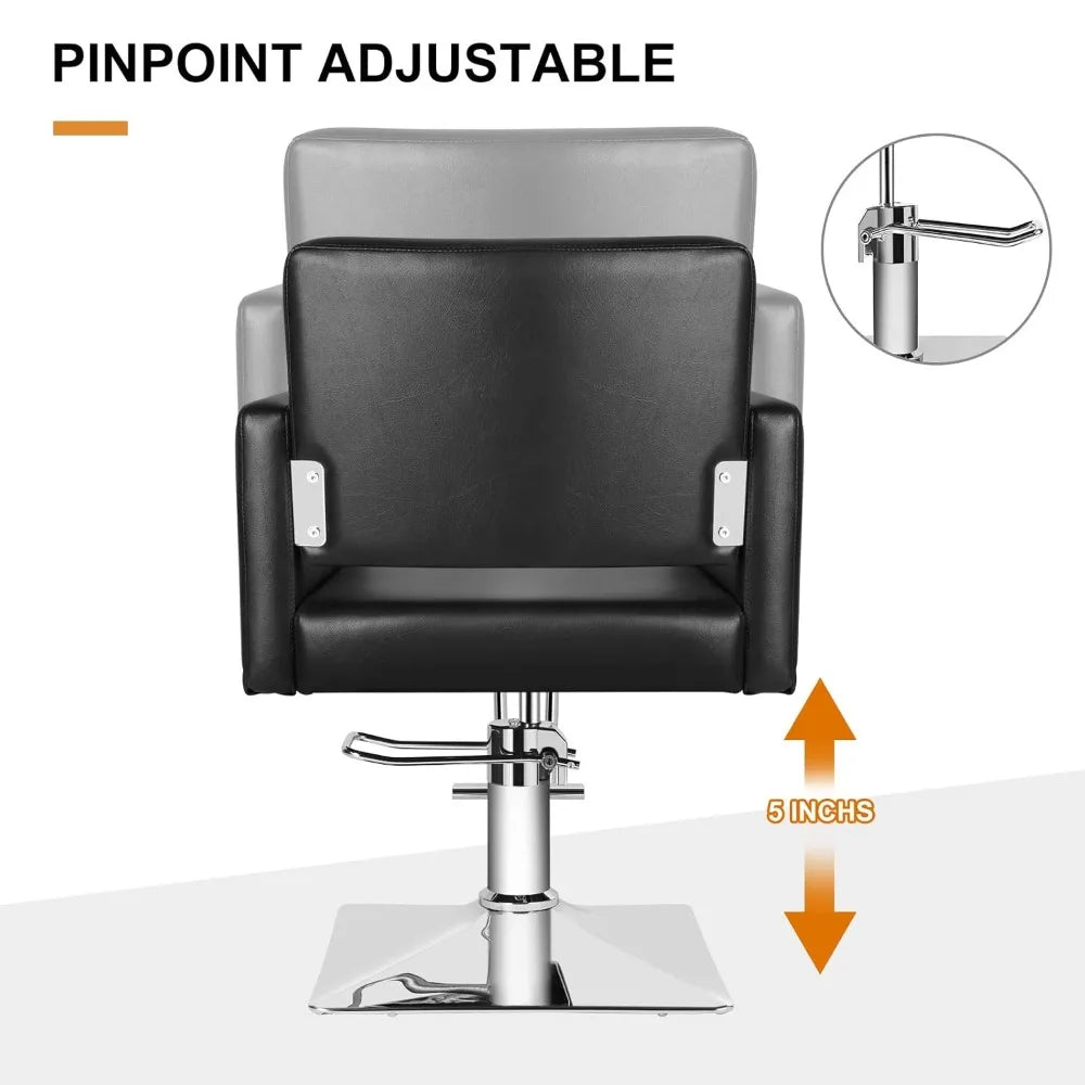 Stylist Chair with Heavy Duty Hydraulic Pump