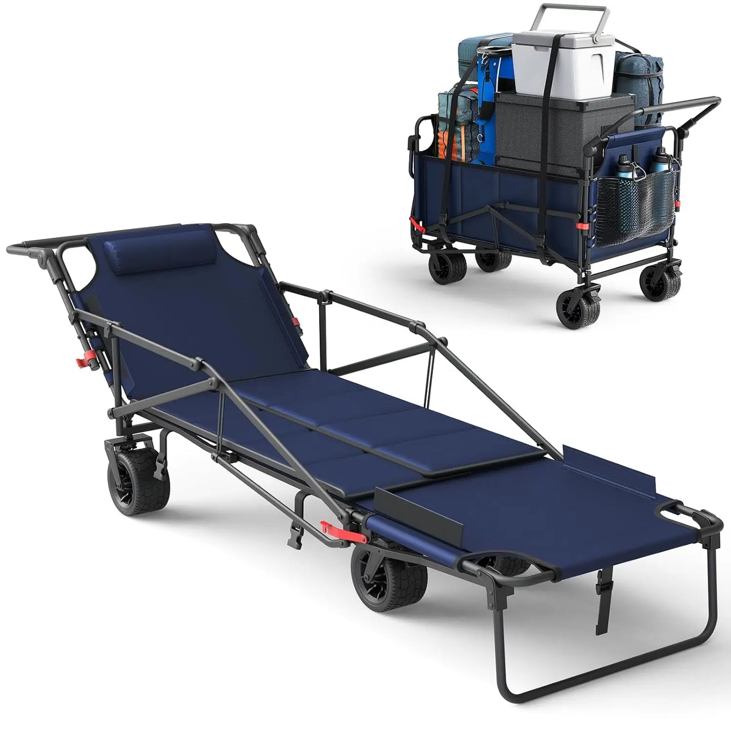 Folding Wagon/Beach Chair,650LBS