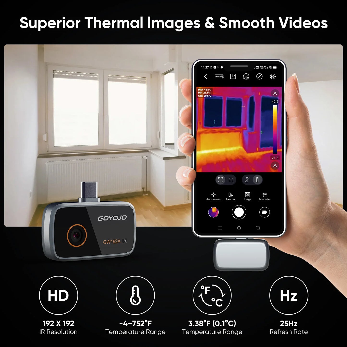 Thermal Imaging Camera for Android