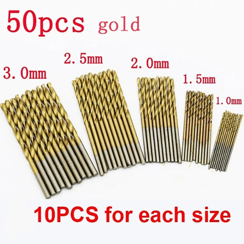 High Speed Steel Drill Bit Set