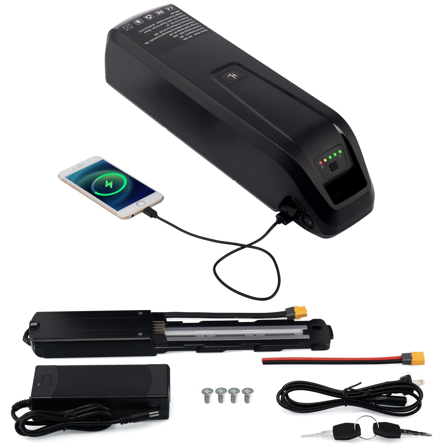 USB Li-ion Battery Bike Conversion Kit