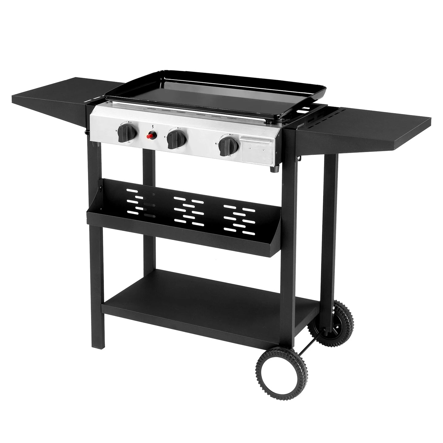 3-Burner Gas Griddle Station