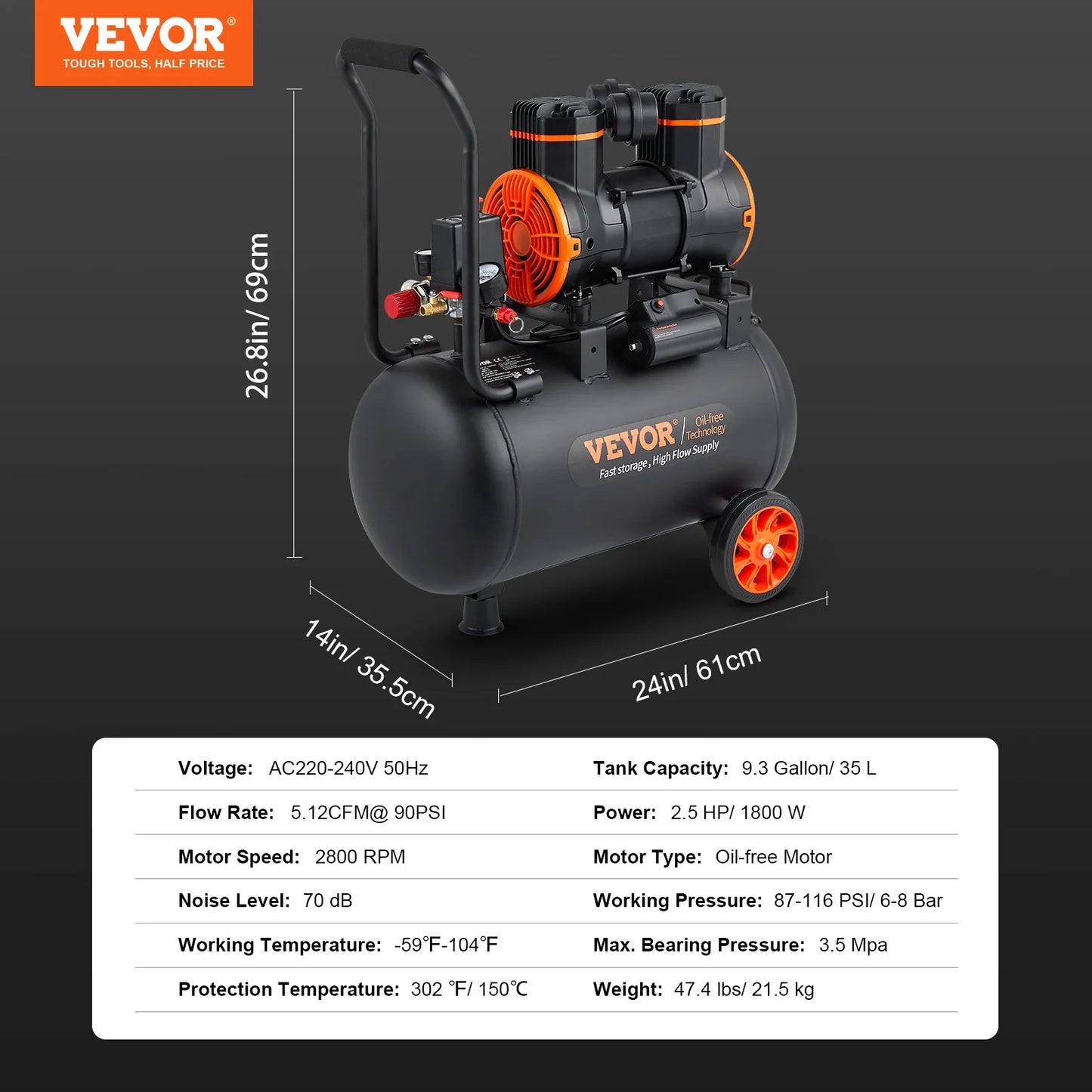 Silent Air Compressor