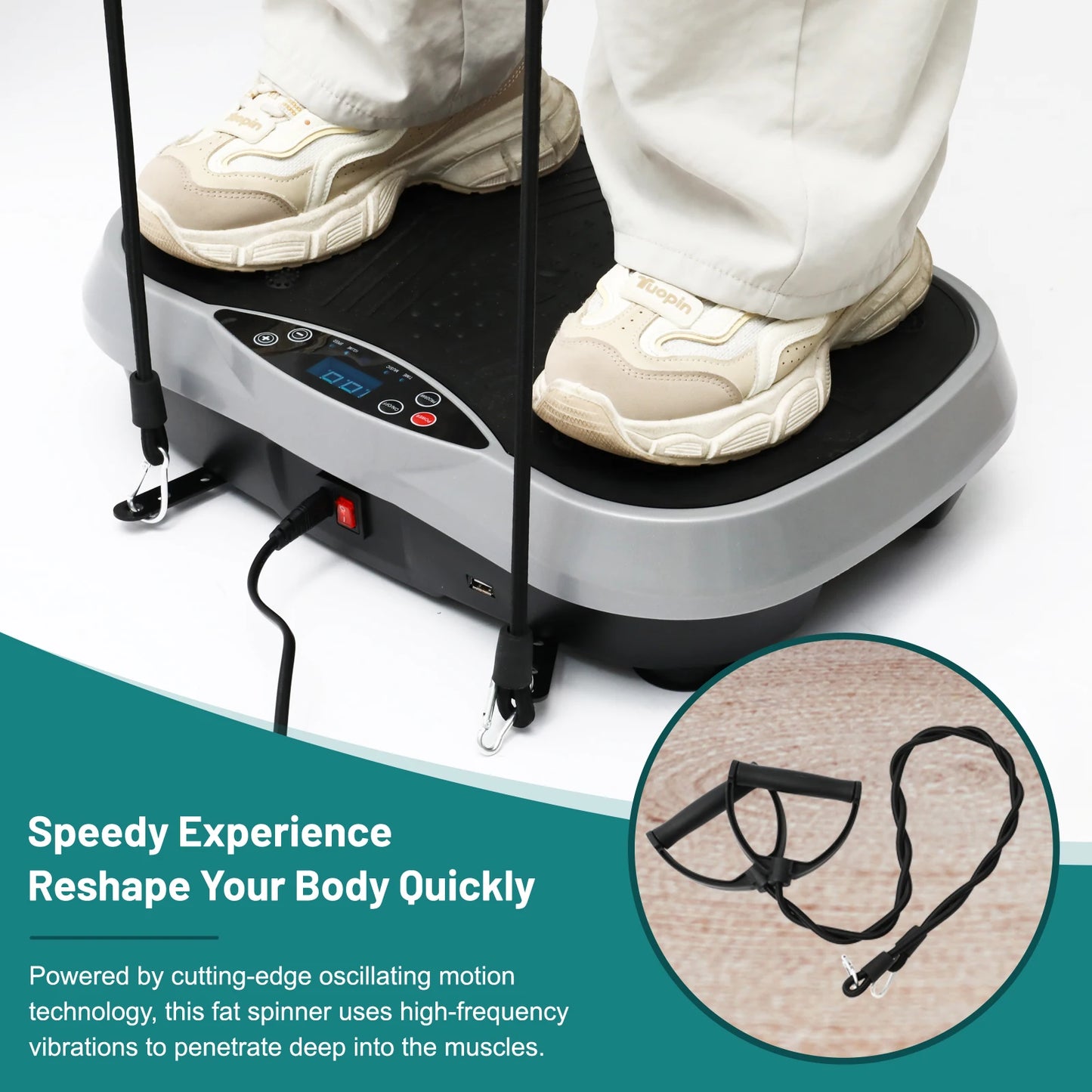 Vibration Plate Exercise / Lymph Circulation Machine