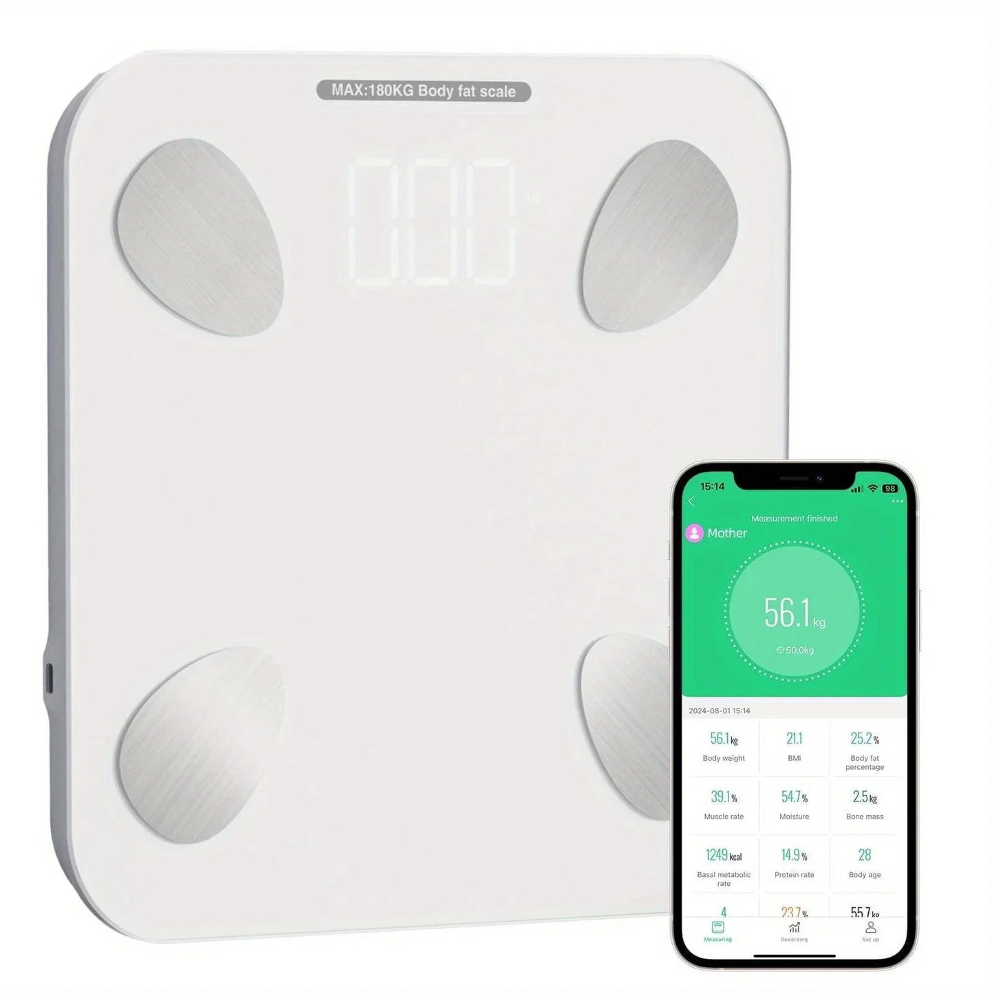 Smart Weight Analyzer With APP