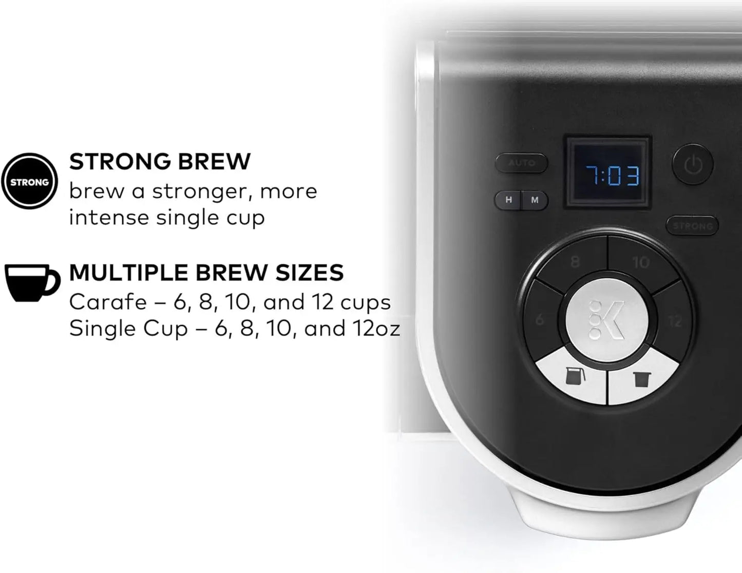 Single Serve Pod & Carafe Coffee Maker