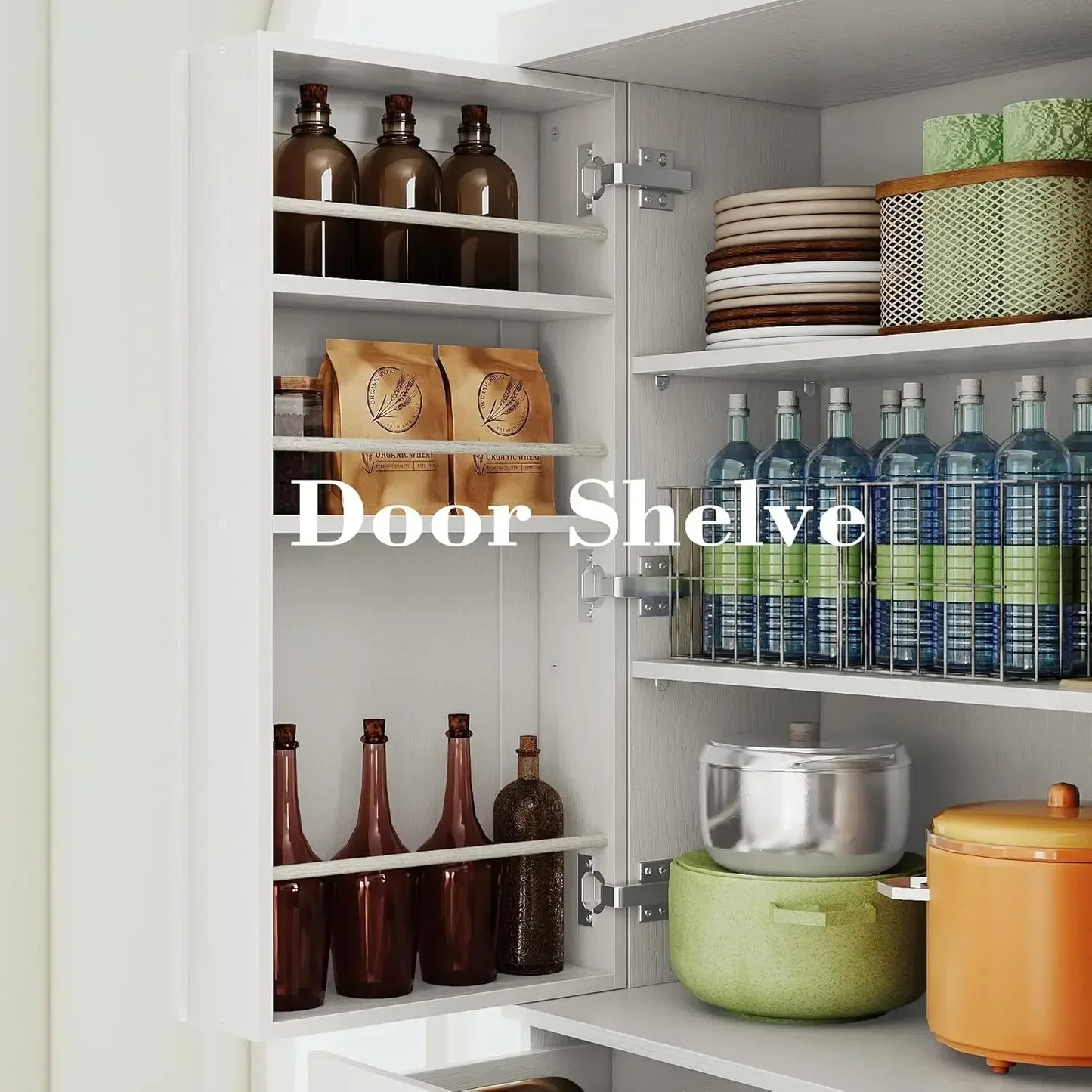 Kitchen Pantry 72" Height