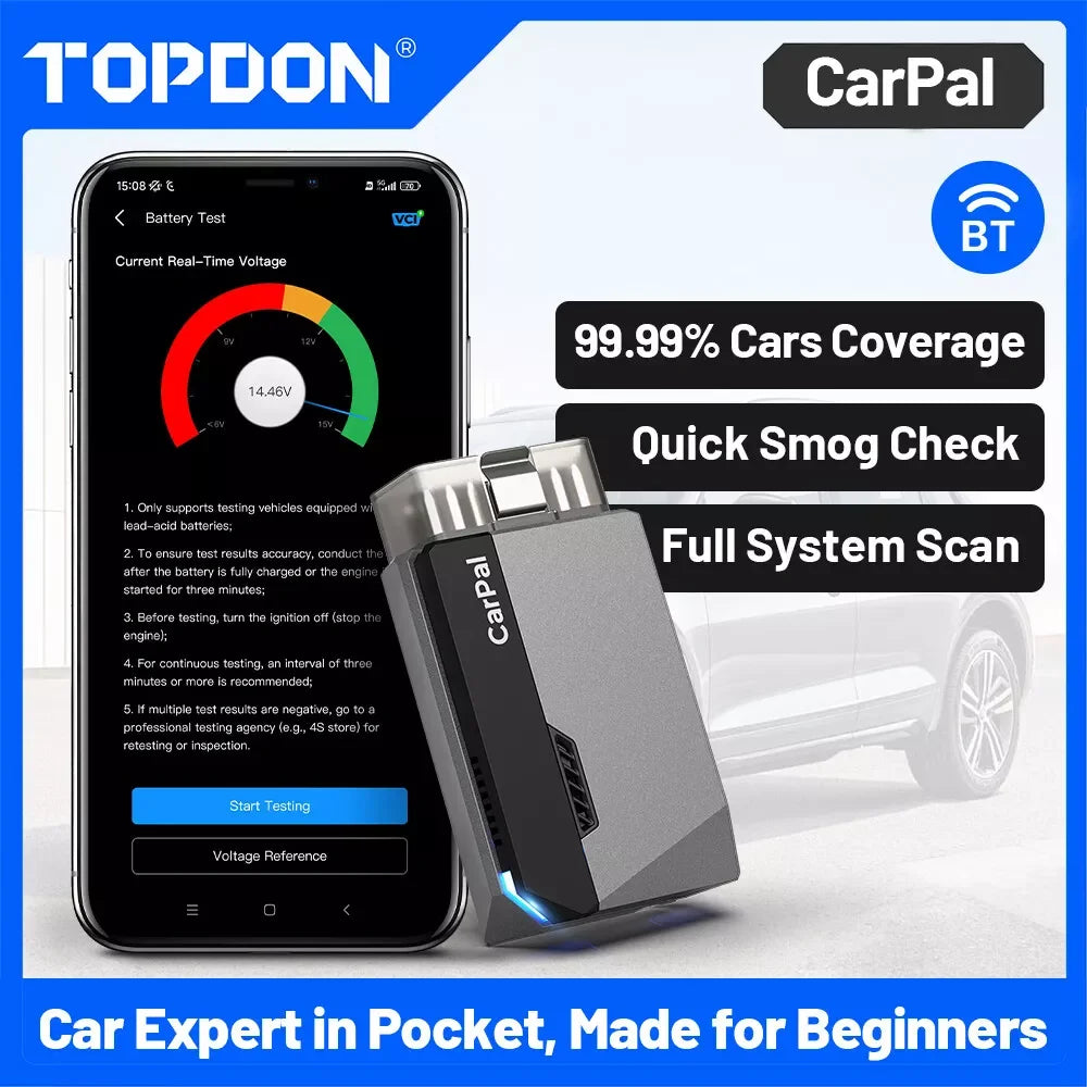 OBD2 Scanner Bluetooth for Car