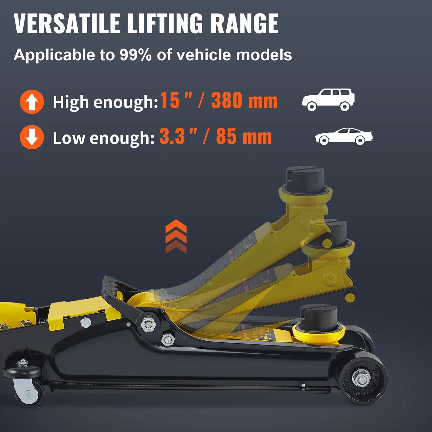 2.5T Floor Hydraulic Jack