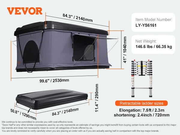 Hard Shell Roof Top Tent