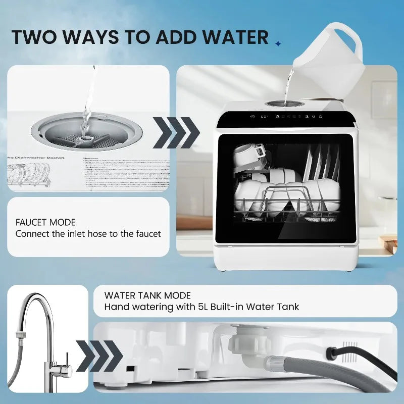 Portable Countertop Dishwasher