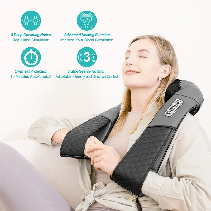 Electric Neck Kneading Massage Pillow