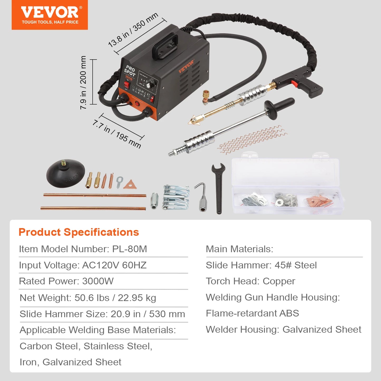 Stud Welder Dent Repair Kit