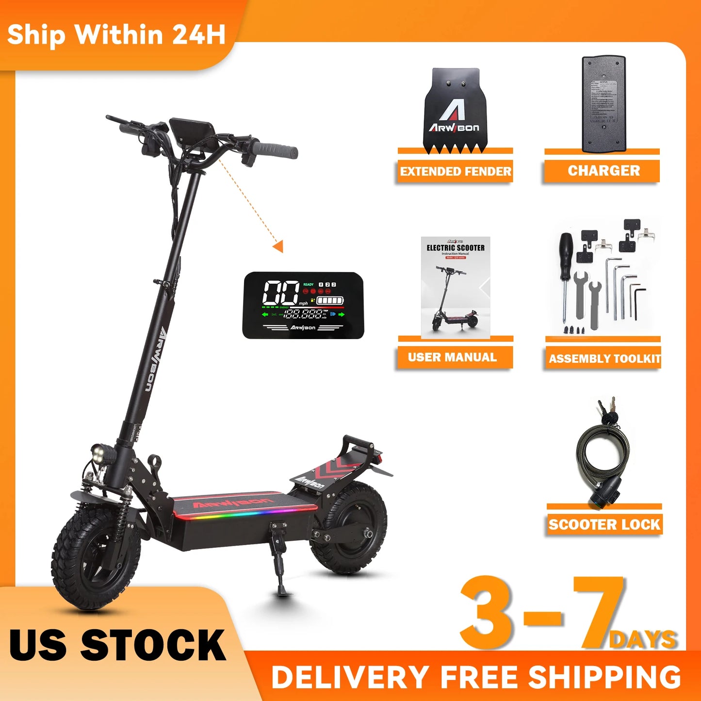 Adult Electric Folding Scooter