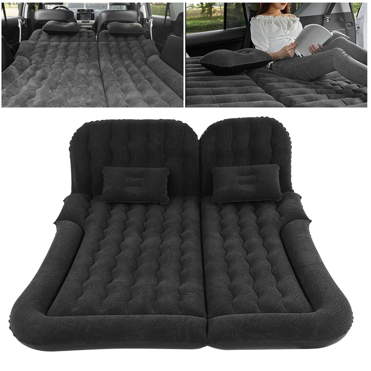Inflatable Travel Mattress w/ Pump