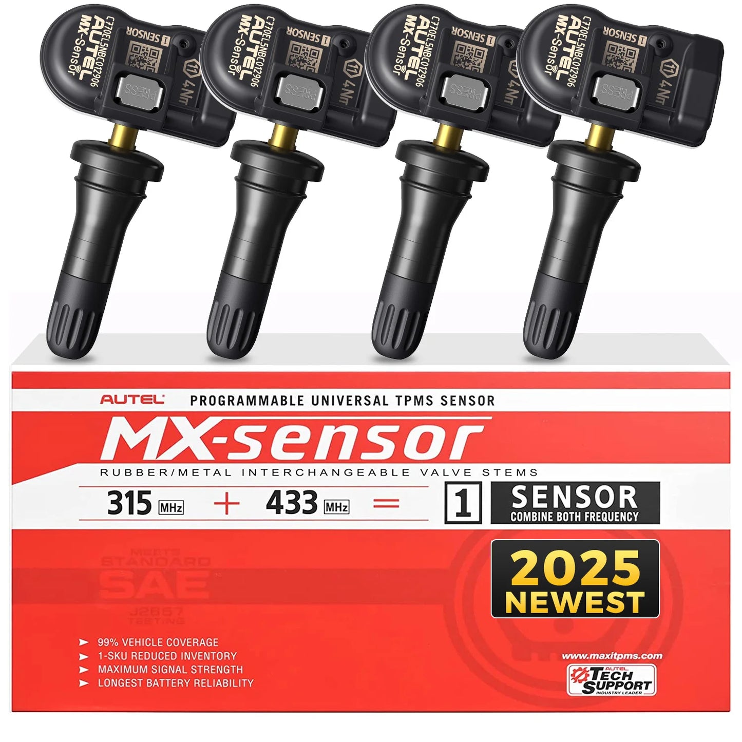 Valve stem and pressure sensor kit