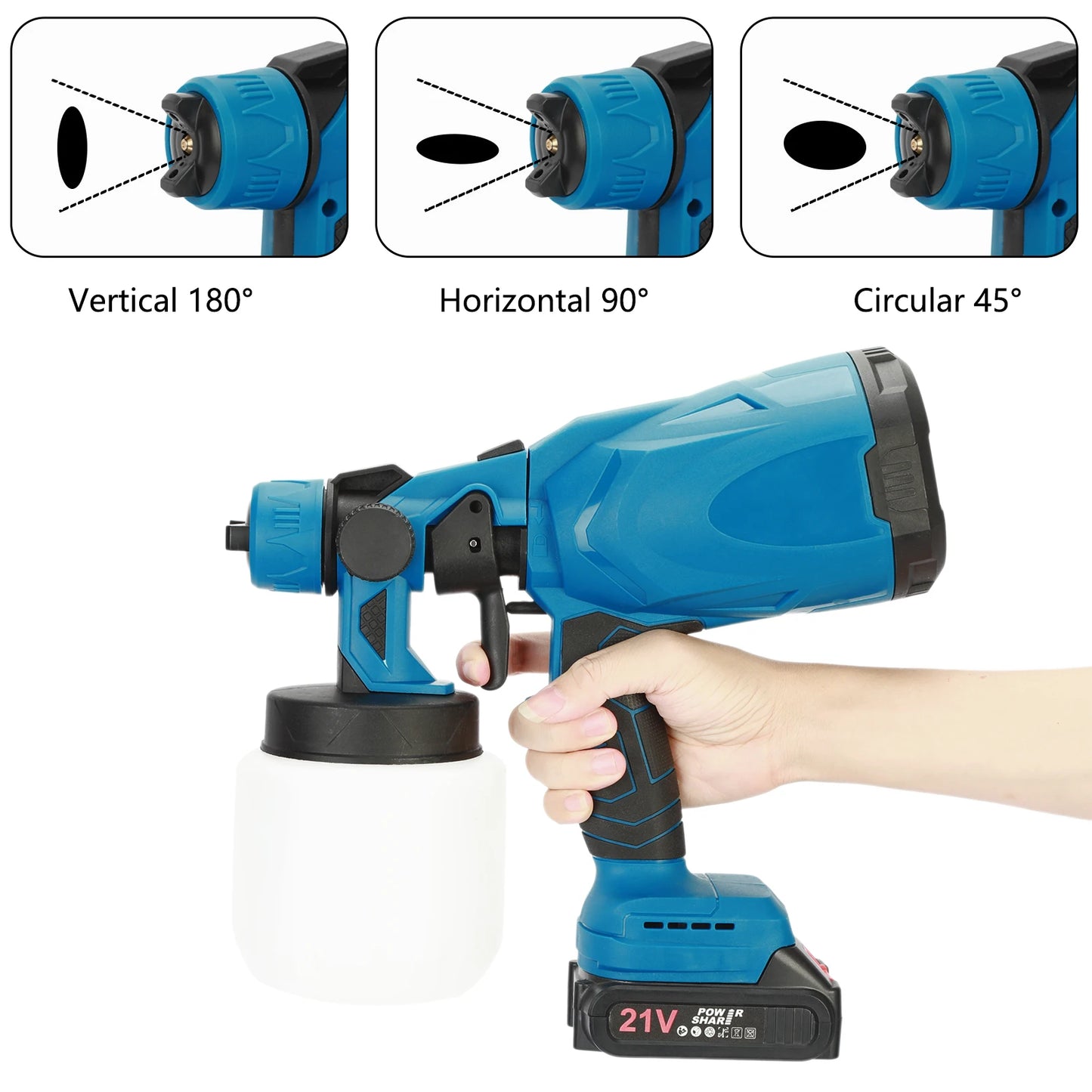 1 Set Mini Paint Sprayer Rechargeable