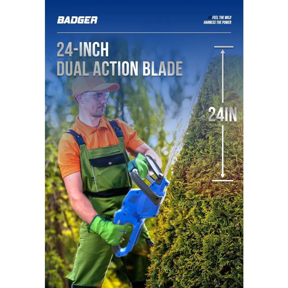 Hedge Trimmer 40V 24” Cordless