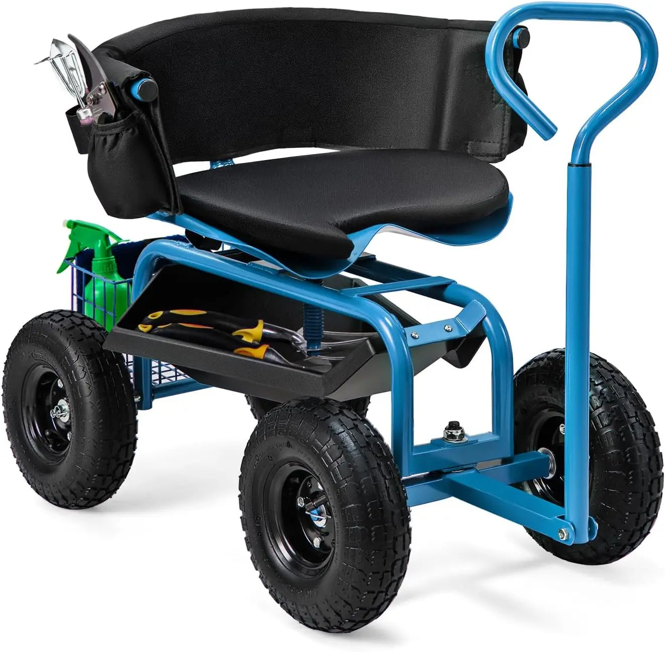 Garden Seat with Wheels