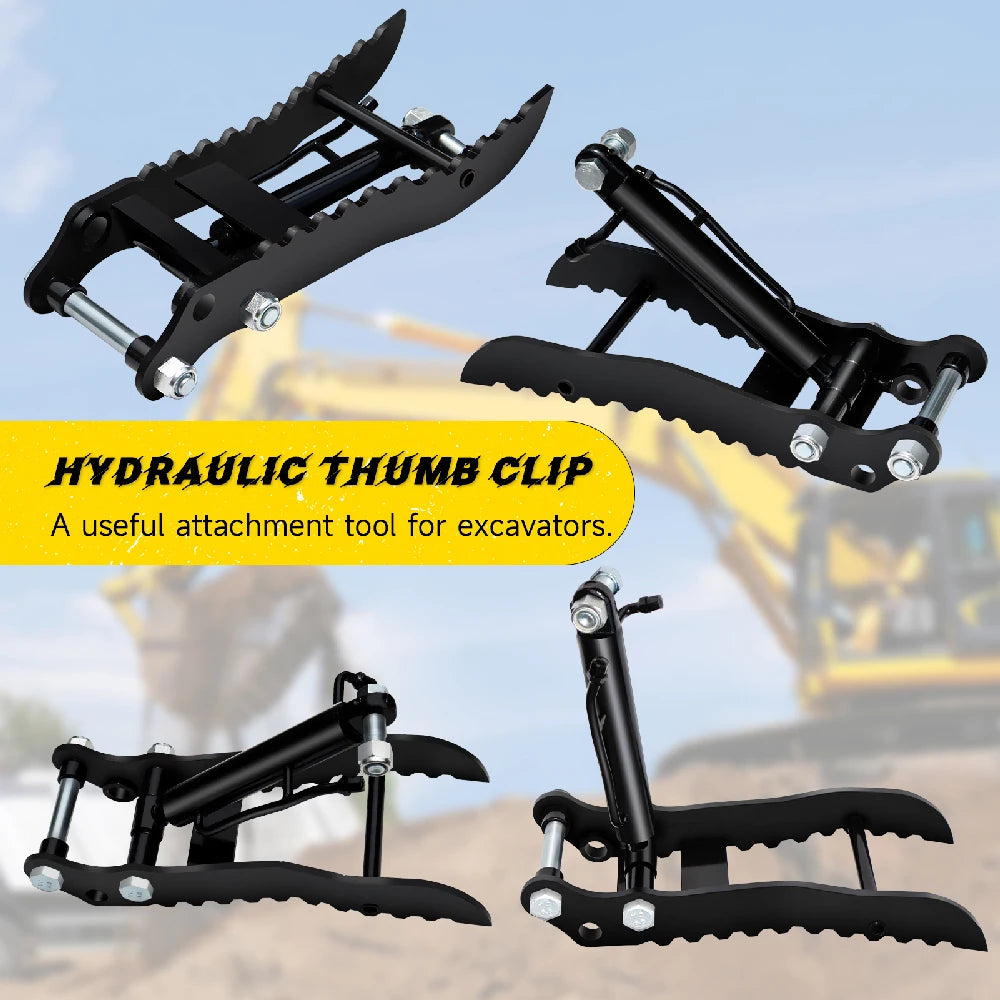 Hydraulic Thumb Clip For Mini Excavators
