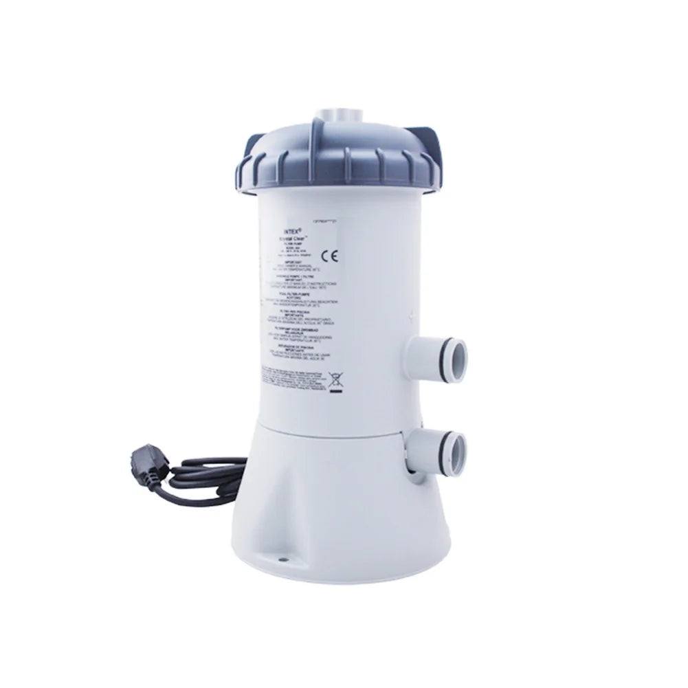 IN&TEX 28604/58604 Swimming Pool 530 GPH Filter Cartridge Pump & 1/4" Diameter Hose
