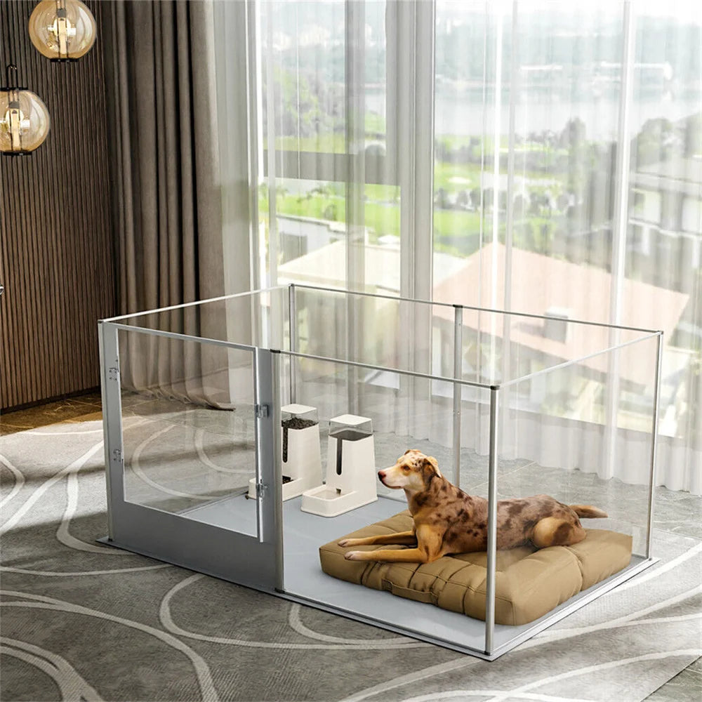 Heavy Duty Large Acrylic Dog Playpen