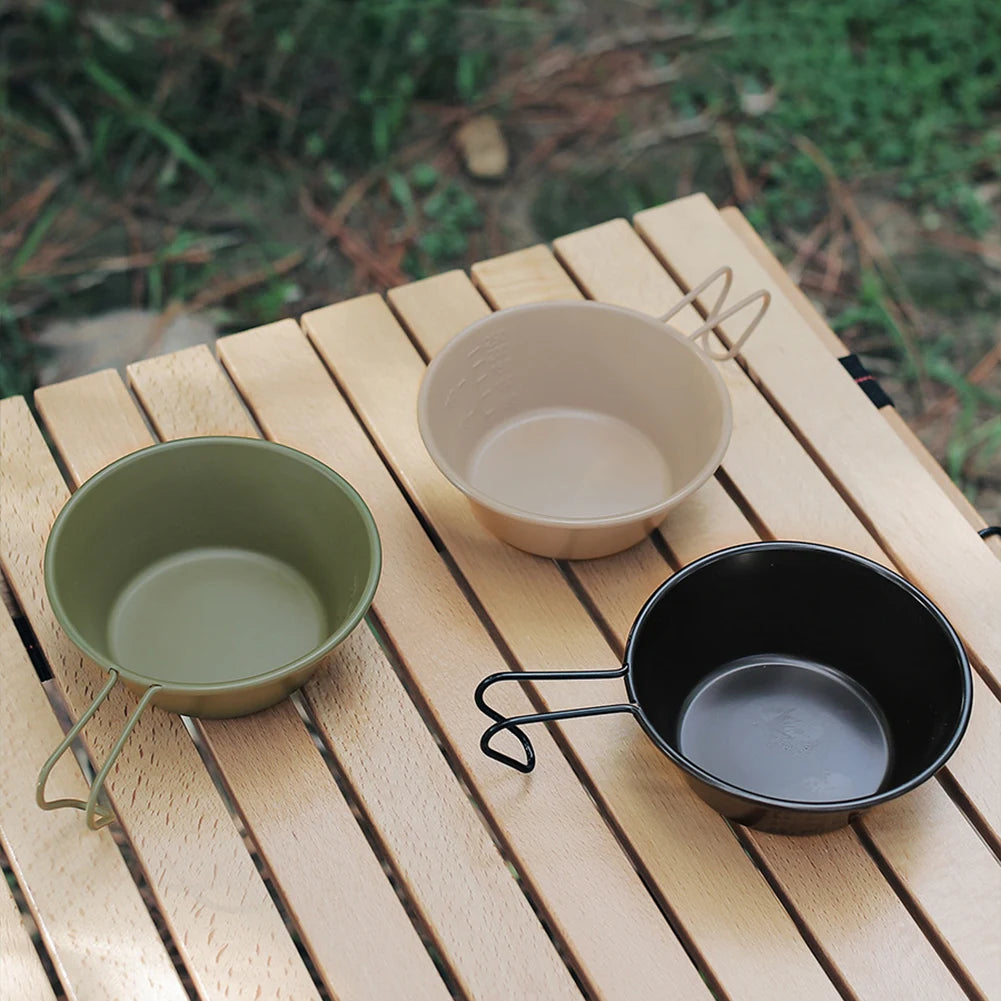 4Pcs 300ml Camping Bowl with Storage Bag