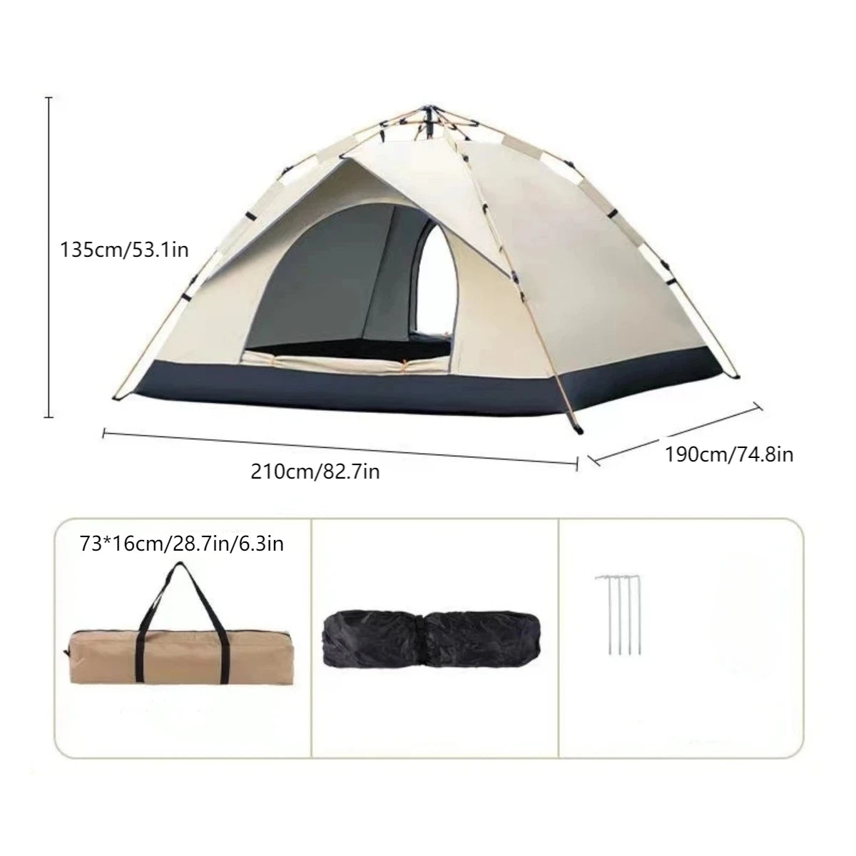Quick-opening Tent
