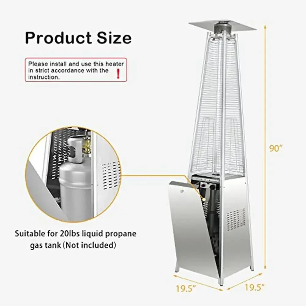 Outdoor Propane Heater 42,000 BTU