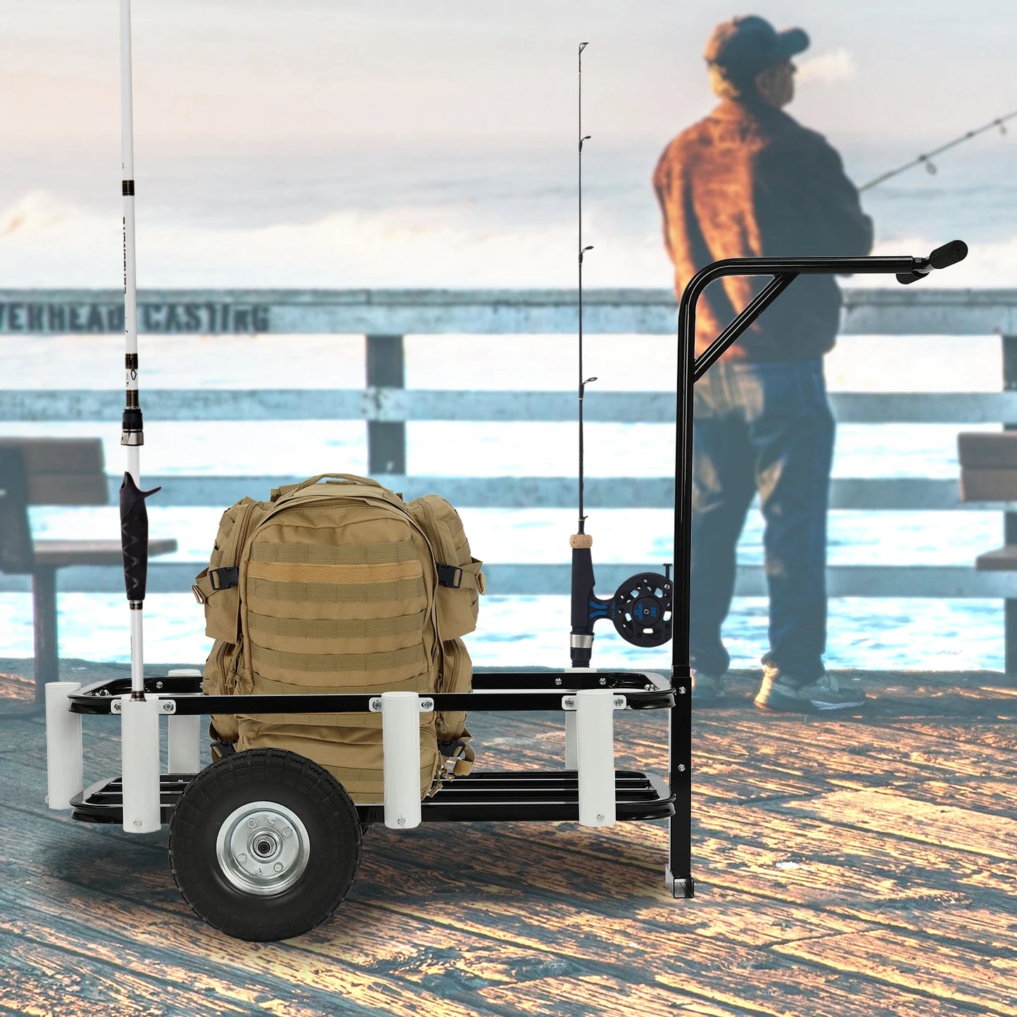 Beach Fishing Cart
