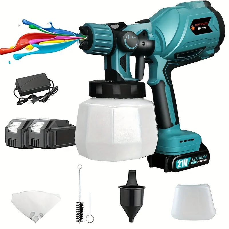 1000ML Electric Spray Gun Cordless
