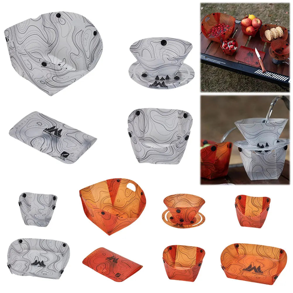 Lightweight Folding Tableware Set